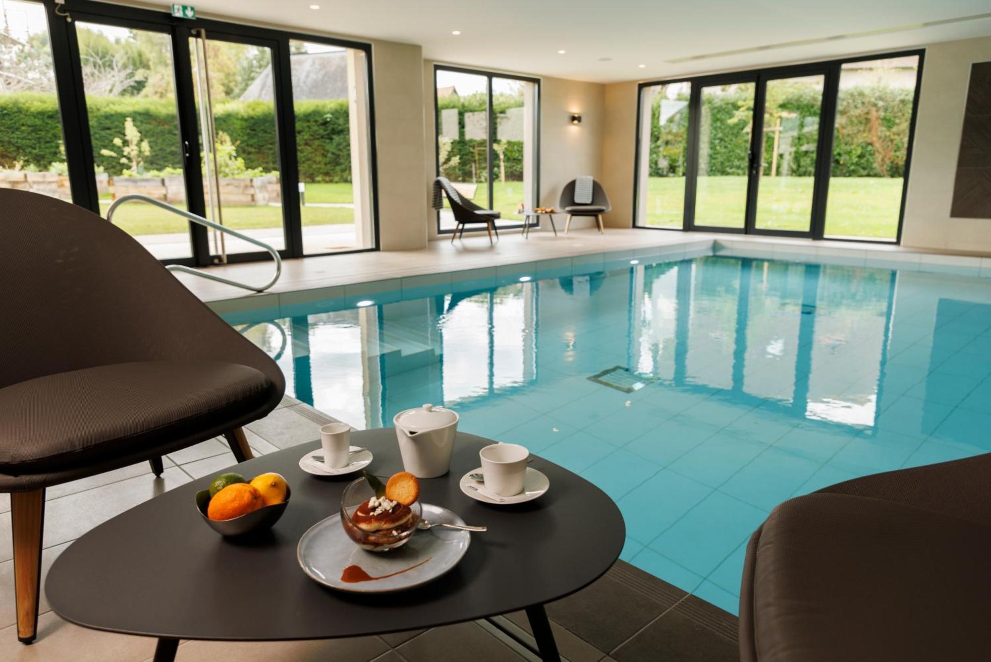 Les Boreales - Appart'Hotel & Restaurant Villers-sur-Mer Esterno foto