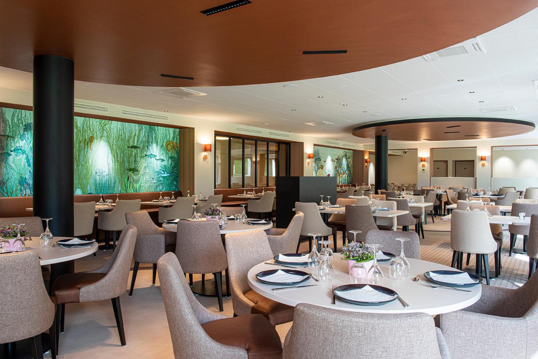 Les Boreales - Appart'Hotel & Restaurant Villers-sur-Mer Esterno foto