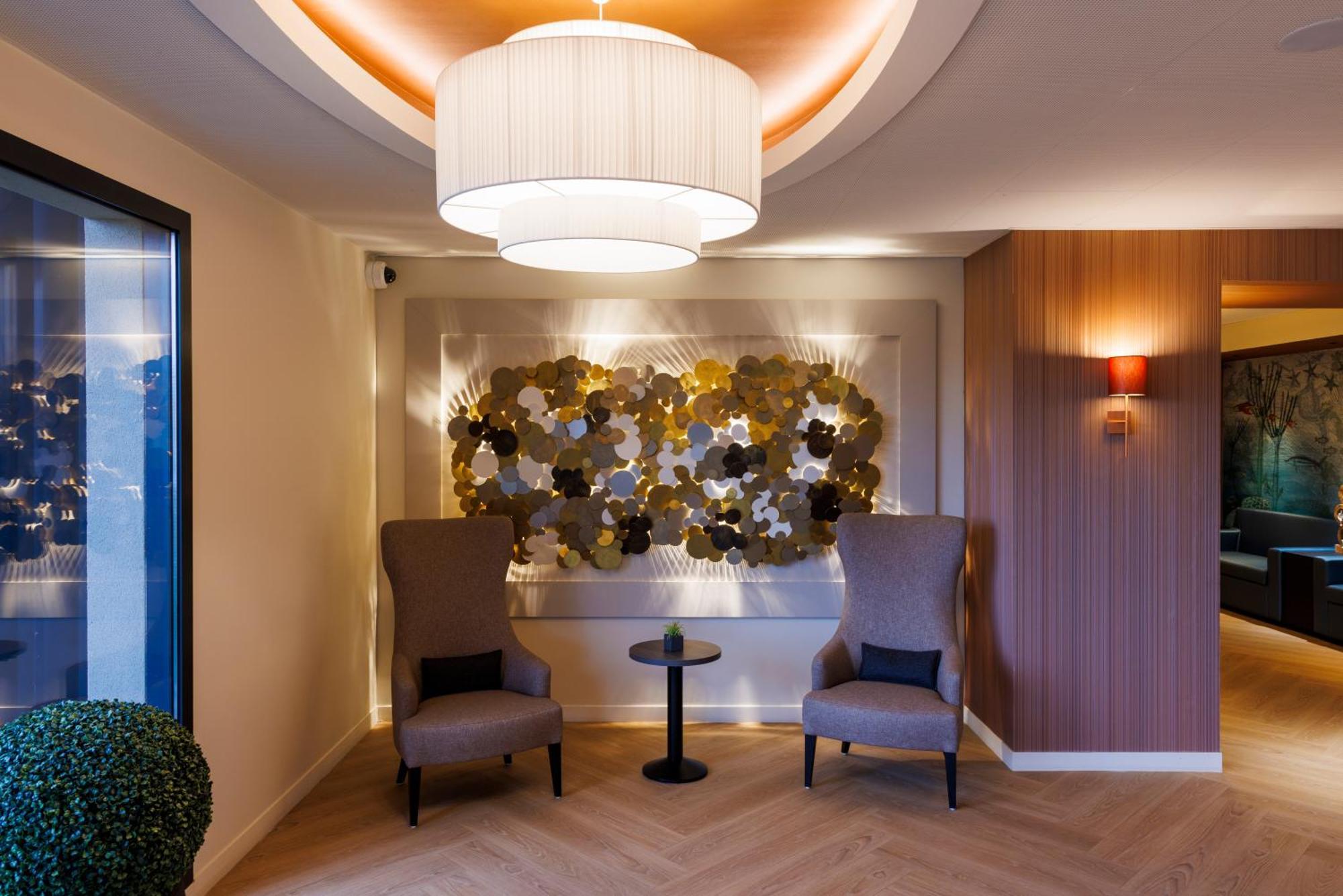 Les Boreales - Appart'Hotel & Restaurant Villers-sur-Mer Esterno foto