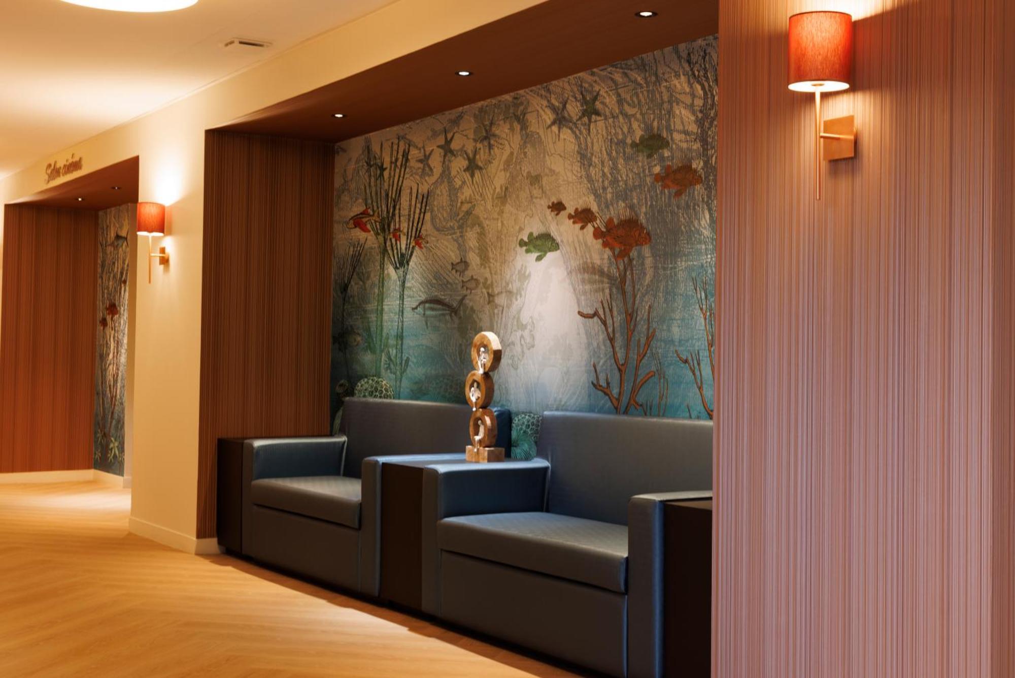 Les Boreales - Appart'Hotel & Restaurant Villers-sur-Mer Esterno foto