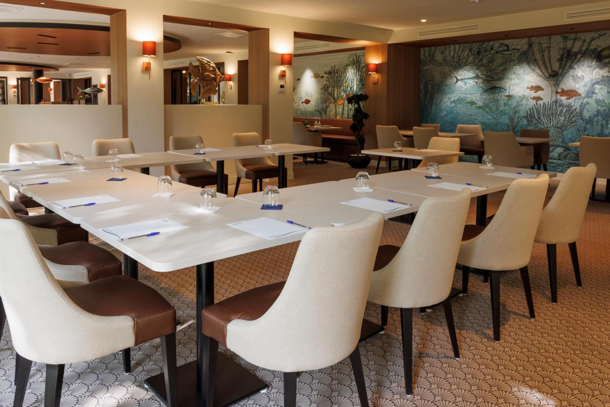Les Boreales - Appart'Hotel & Restaurant Villers-sur-Mer Esterno foto