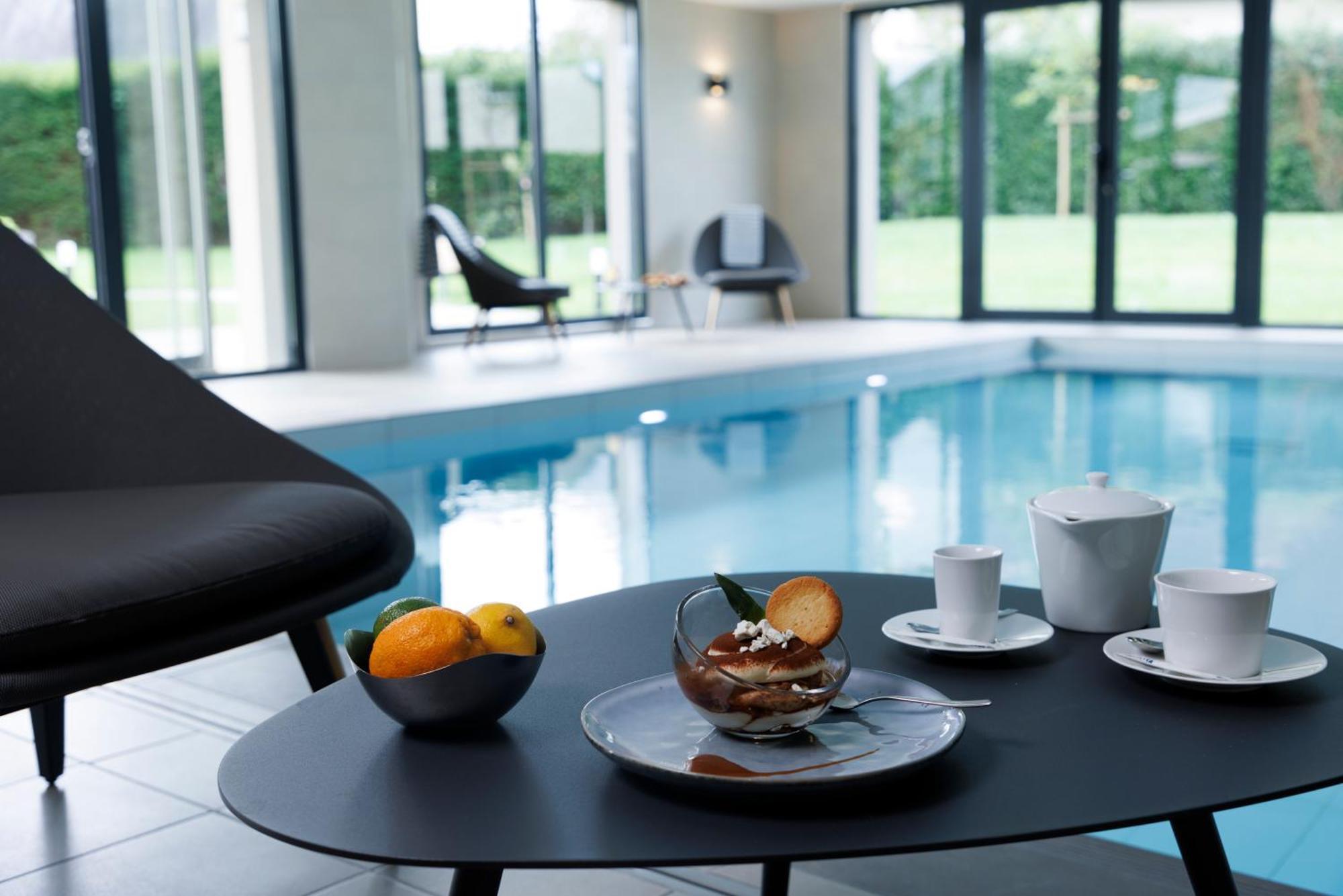 Les Boreales - Appart'Hotel & Restaurant Villers-sur-Mer Esterno foto