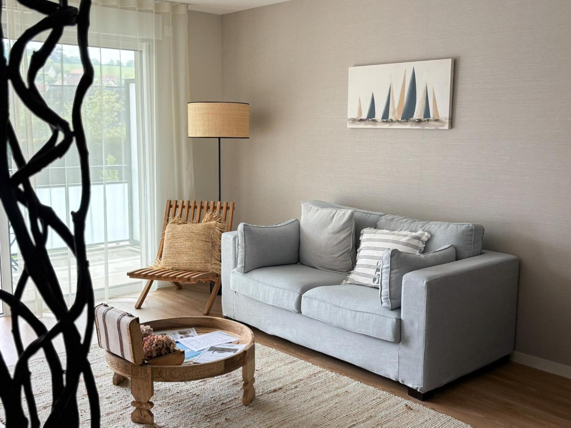 Les Boreales - Appart'Hotel & Restaurant Villers-sur-Mer Esterno foto