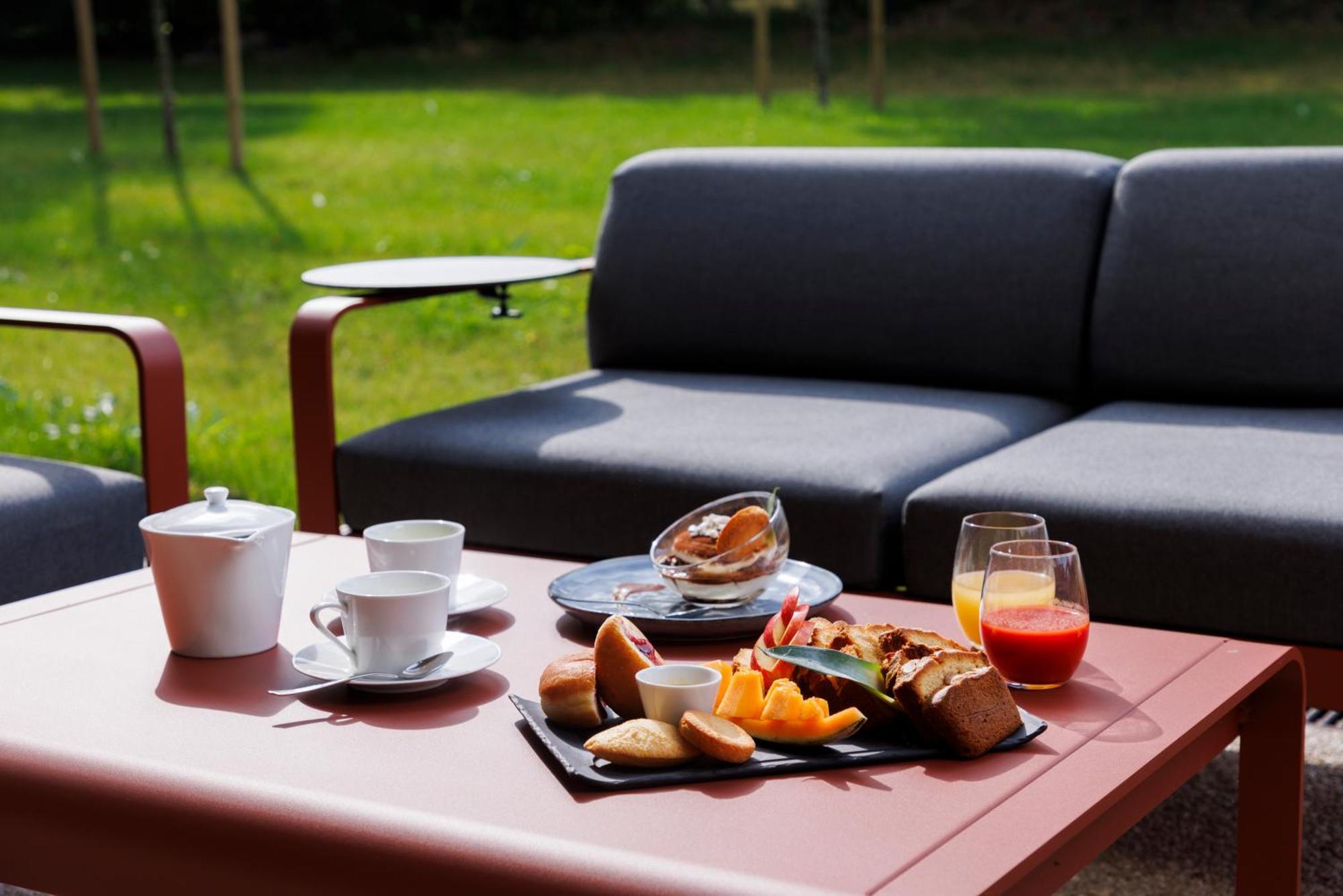 Les Boreales - Appart'Hotel & Restaurant Villers-sur-Mer Esterno foto